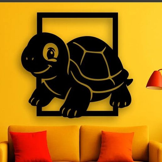tortue.jpg Decoración mural Tortuga
