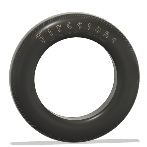 🛞 Firestone Deluxe Champion Bonneville Tires / Tyres・ STL