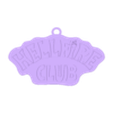 Hellfire Cults 3D.stl HELLFIRE CLUB KEYCHAIN - STRANGER THINGS 4