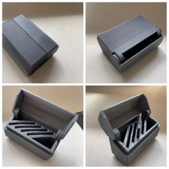 微信图片_20210803213106.jpg STL file Sony NP-FZ100 battery shaped card case・3D printable design to download