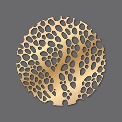 tree1.jpg STL file TREE wall art decor・3D printing template to download