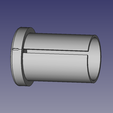 cryptex_corps_externe.png Free STL file Cryptex with 4 alphabetic multicombination rings・3D printer design to download