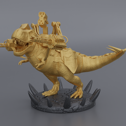 Front.png STL file Robo T Rex・3D printing model to download