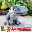 Boon_Allosaurus_5.jpg Boon the Tiny T. Rex: Allosaurus UpKit (Arms ONLY) - 3DKitbash.com