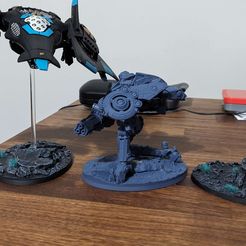 PXL_20230922_003816576.jpg OBJ file 120mm Oval bases Flyer or Ground・Model to download and 3D print