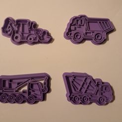 IMG_20221222_004135.jpg STL file Trucks 🚛 Cookie Cutters・3D printer design to download