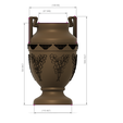 Amphore_v51-final v1-d5.png amphora greek cup vessel vase v51 for 3d print and cnc