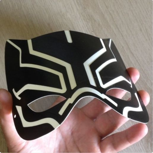 panther.JPG Download STL file Superhero masks (PROMO) • 3D print template, woody3d974