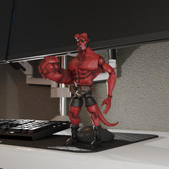 🦸 Liz Sherman - Hellboy articulated figure・ OBJ File for 3D