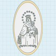medalion.png Mother Mary and Child Jesus Christ Icon, medalion, Christian gift