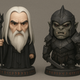Lado-das-Trevas-Bispos-Frente.png The Lord o The Rings Chess - Set Full The Light and Dark Side