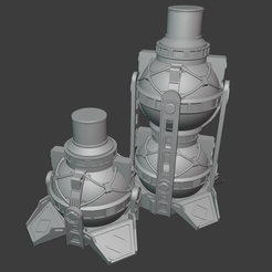 Cuve-H2-et-H1.png Archivo STL Kit multiparte - Tanque KSL・Modelo de impresión 3D para descargar
