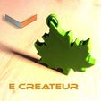 3.jpg Download free STL file Maple leaf (key ring or fir decoration) • 3D print object, SEA