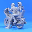 preview5.png Fichier 3D Bosozoku Rider・Modèle à télécharger et à imprimer en 3D