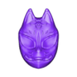 STL Mask Kitsune.stl 2B Kitsune Mask for Cosplay 🦊
