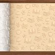01.jpg Bookish Reading Nook Textured Roller