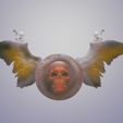 Untitled.jpg Harley Davidson : Skull Logo With wings