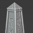 EGYPTIAN-OBELISK2.jpg Egyptian obelisk marked with hyerogliphs