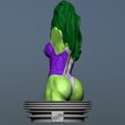 Preview13.jpg Bust She Hulk and She Hulk Fantastic Four 3D print model
