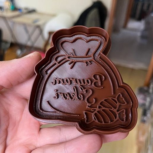 Yazılı Bayram Şekeri Kurabiye Kalıbı - Ramadan Cookie Cutters - Ramazan Kurabiye Kalıbı