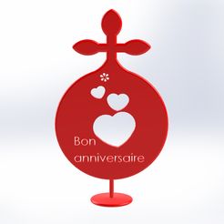 5.jpg STL-Datei Happy birthday gadget kostenlos・3D-Druck-Modell zum herunterladen
