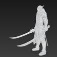 Noble-Warrior-of-the-Shadows-17.jpg Noble Warrior of the Shadows – 3D Printable Armored Drow Knight Figure Model