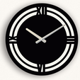 reloj portaa5.png MODERN CLOCK FOR 3D PRINTING AND LASER CUTTING