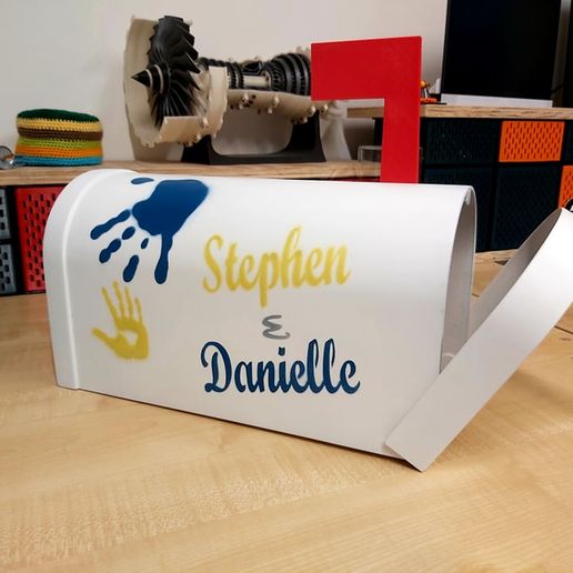 Disney "Up" Mailbox 3D model