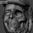 quad.jpg Donald Trump Skull Bust
