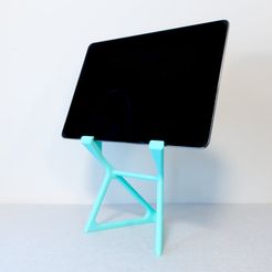 c30a4a64d25a99e1be361c3e397611a2_display_large.jpg Free STL file Riser Stand for iPad・3D printer design to download