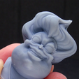Scale-1.png Ursula Bust - Free STL