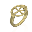 ring-05 v10-01.png ring Egypt “key of the Nile” “key of life” r05 for 3d-print and cnc