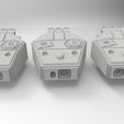 Turrets.jpg Archivo 3D Ejército Interestelar Mk IV Constructor de Búnkeres Móviles・Plan de impresora 3D para descargar, Mkhand_Industries