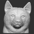 15.jpg Doge meme Shiba Inu head for 3D printing