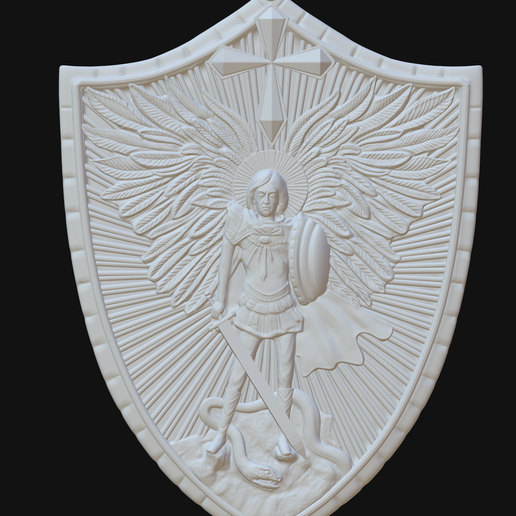 Archangel_Saint_ michael 3D model