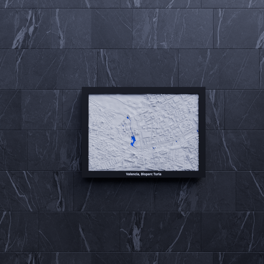 Valencia, Bioparc Turia, Spain - 3D Miniature