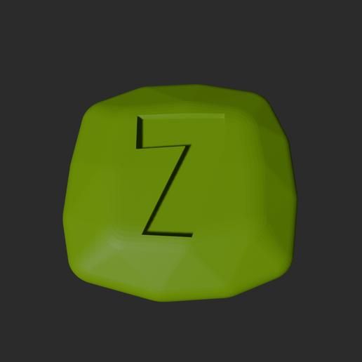 Seven Stone - 3D Printable Game Token