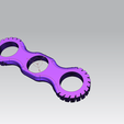 model2.png Simple Design Fidget Spinner Purple