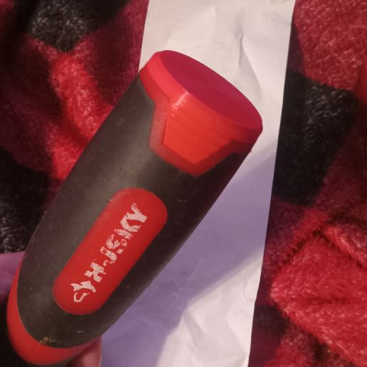 Cap for HUSKY ratcheting screwdriver 3D model