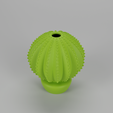 Cactus-3-vase-2.png 3D Model STL file 3dprintable Cactus Vase 3