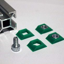 IMG_2339.jpg Download free STL file M6 T-Slot Nut for 30x30mm Aluminium Profile • 3D printable object, stanoba