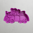 push-base.png peppa pig car with his family