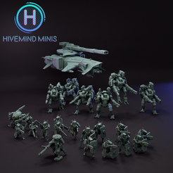 Starter-Kit.png Файл 3D Стартовый набор Hive Droid・Шаблон для 3D-печати для загрузки