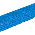 5645455.jpg Greek pattern clay roller stl / pottery roller stl / Aztec pattern clay rolling pin /ethnic pattern  cutter printer