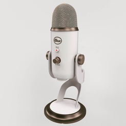 изображение_2022-04-15_030431176.png STL file Holder for Blue Yeti Microphone・3D printer design to download