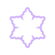 snowflake cults8 6.0cm x  6.9.stl Snowflake cutter set - ten sizes
