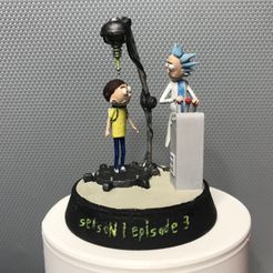 IMG_3346.JPG Fichier STL gratuit RICK AND MORTY SAISON 1 ÉPISODE 3・Design pour imprimante 3D à télécharger
