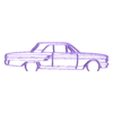 fairlane coupe 1964.stl Wall Silhouette: Ford Set