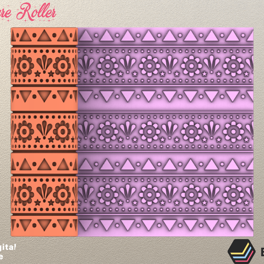 ROLLER POLYMER CLAY/EULITEC.COM/CC/COPYRIGHTED LICENSE 3D model