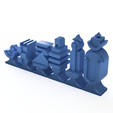 back.png 3D Printable STL Brutalist Chess Set | Royalty-Free & Resellable